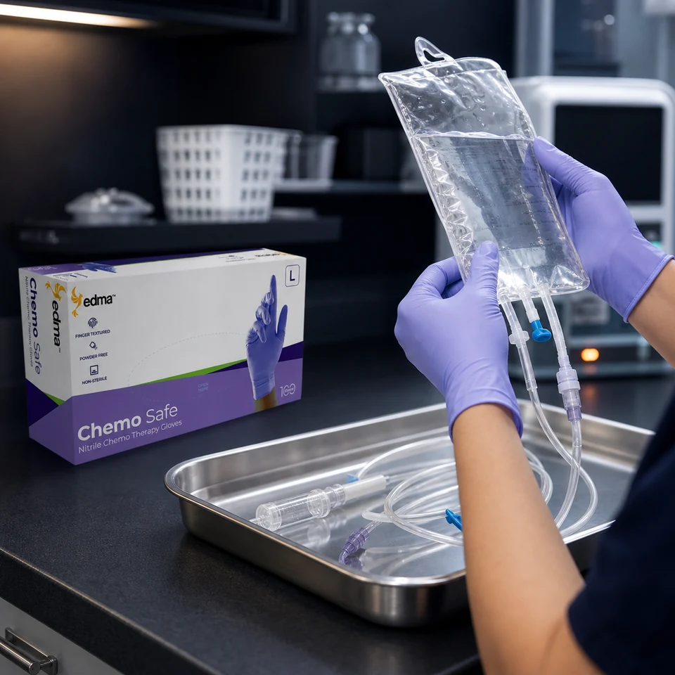 Chemo Safe in use — infusion preparation