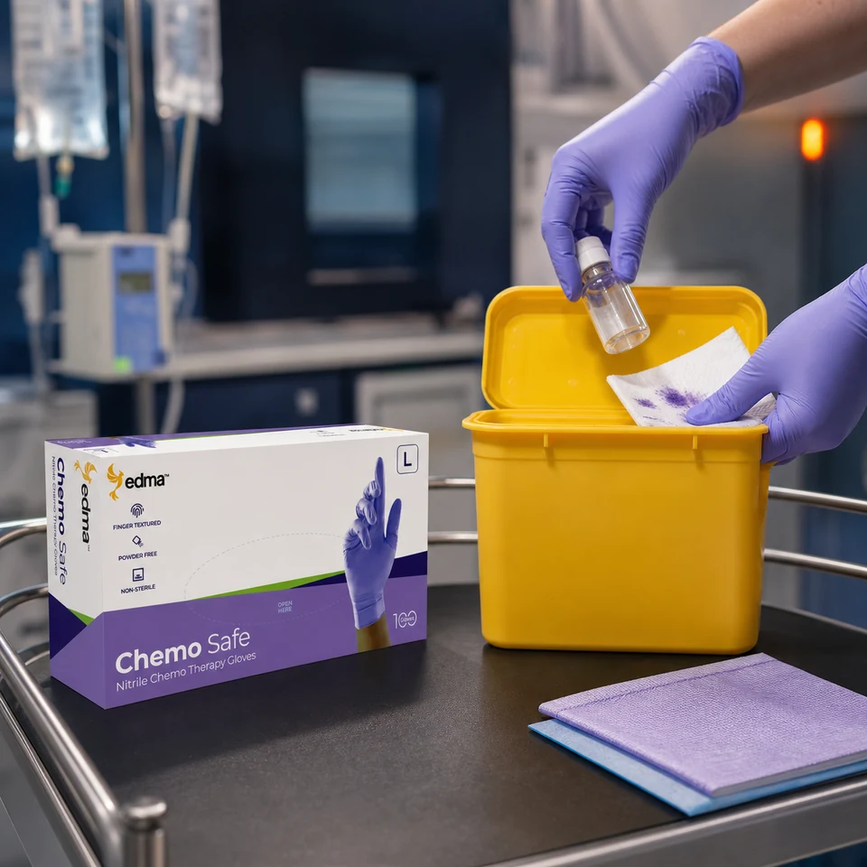 Chemo Safe in use — spill-response and waste handling