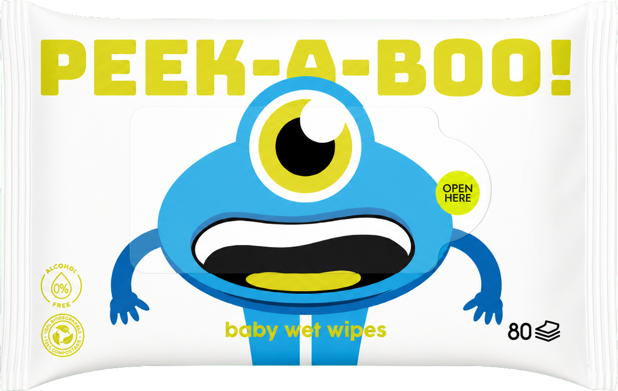 Peek-a-Boo product packaging
