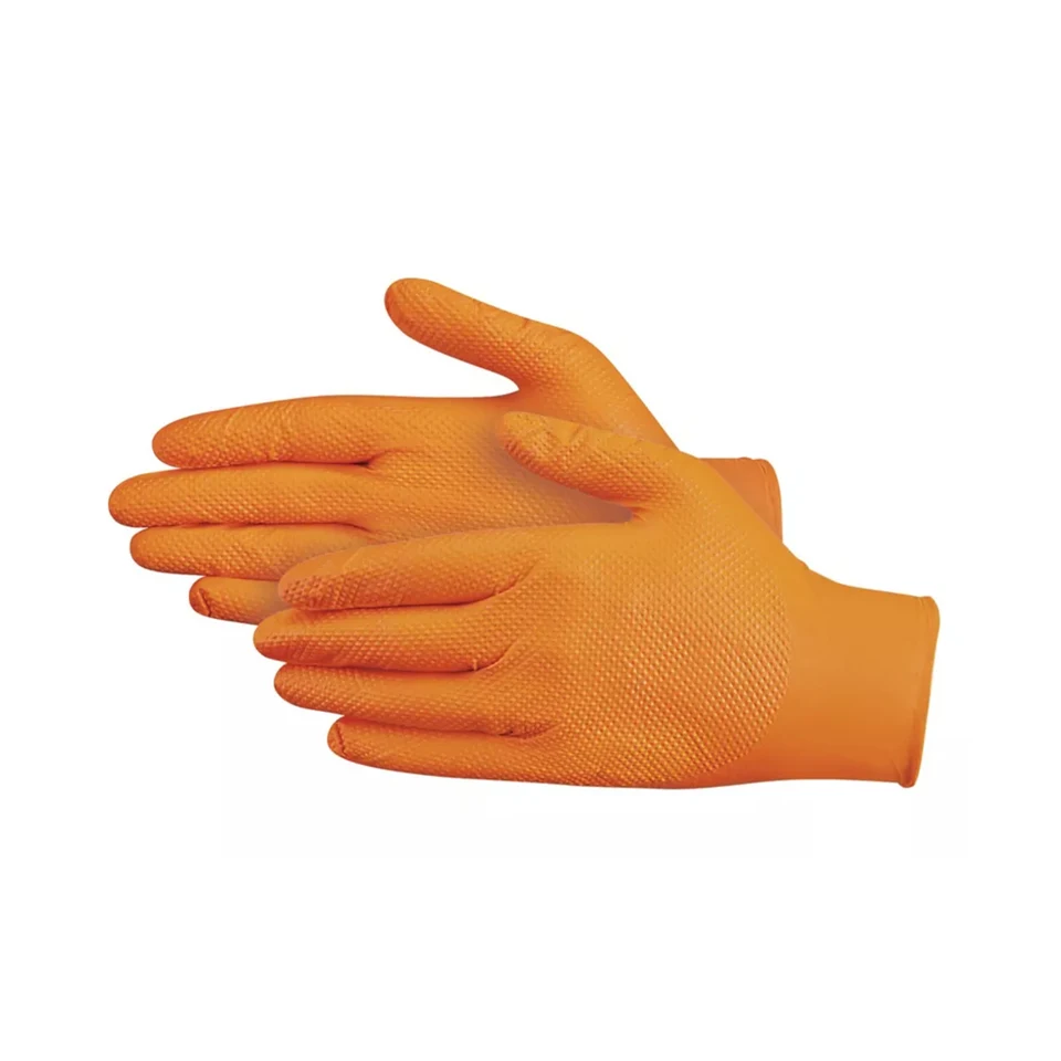 Pro Defender — full diamond texture — raised grip across palm and fingers