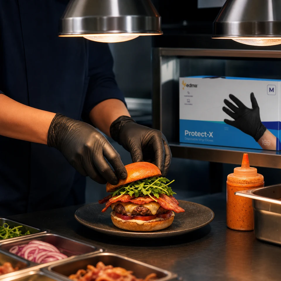 Protect-X in use — food service