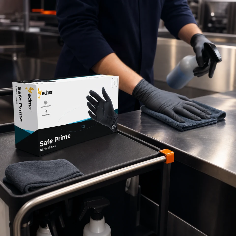 Safe Prime in use — professional sanitation