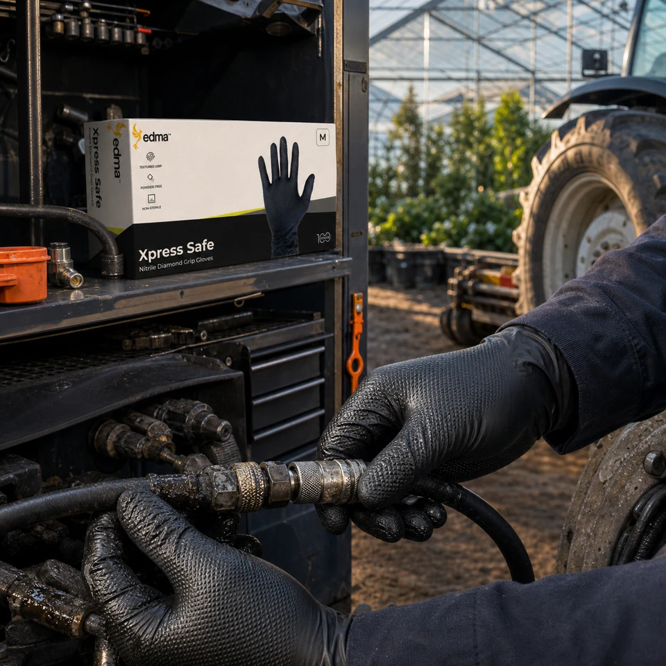 Xpress Safe in use — agricultural equipment
