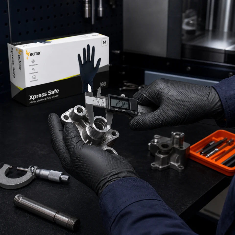 Xpress Safe in use — workshop engineering