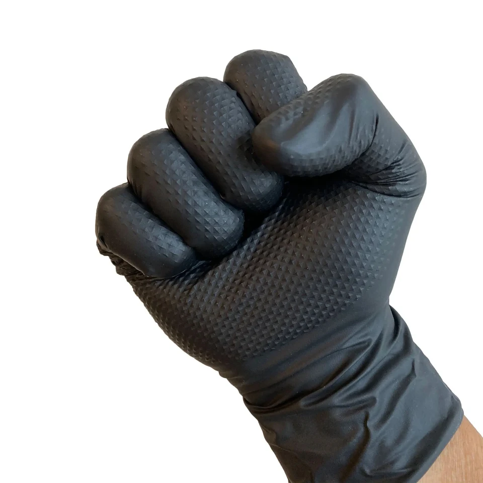 Xpress Safe — flex under load — heavy-duty nitrile without rigid bulk
